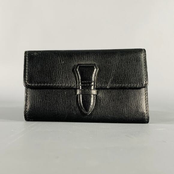 BURBERRYS Black Leather Key Holder - Picture 1 of 4